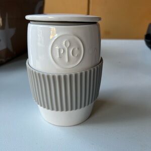 Pampered chef ceramic egg cooker. New in box.